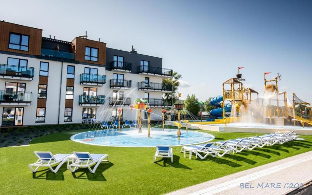 Bel Mare Aqua Apartament Parking Gratis + Taras Miedzyzdroje Esterno foto